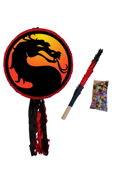 PinaStar Pinata Mortal Kombat cu bat si confetti,