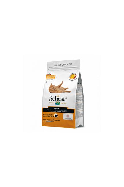 Schesir Adult Dry Cat Food With Chicken 10 Kg