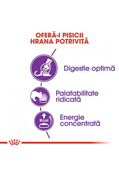 Royal Canin Hrană uscată pentru pisici Sensible Adult, pentru o digestie optimă, 2 kg