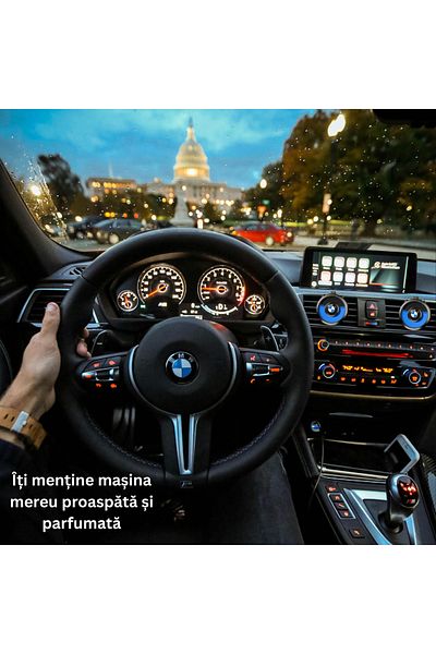PRIMEDEO Car Air Freshener PRIMEDEO, Ocean Fragrance Diffuser, Elegant Design, Easy Installation, Set