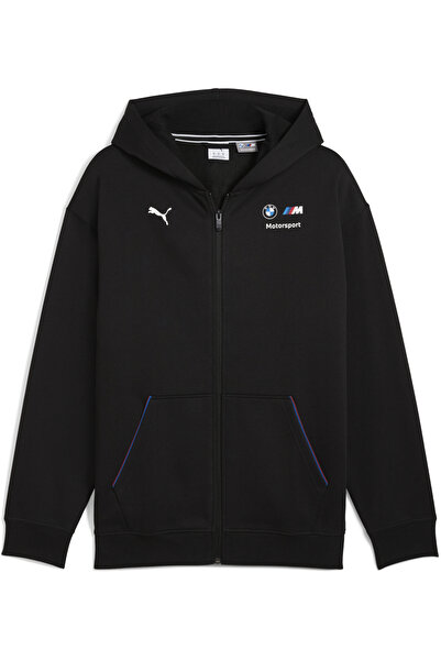 Puma BMW M Motorsport Essentials Full-Zip Hooded Jacket Men