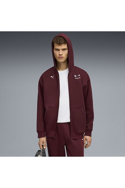 Puma BMW M Motorsport Essentials Full-Zip Hooded Jacket Men