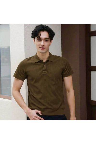 ALANAQA Comfortable and unisex fashion polo shirt
