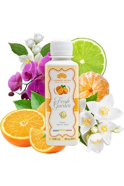 JollyMag White and colored laundry perfume, 200 ml, 40 washes, Cashmere Aroma, Fresh Garden