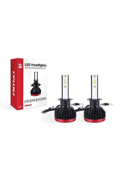 JollyMag BF Series AMiO LED car bulbs compatible with H1, designed for car or off-road competitions