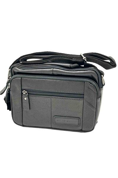 Micutz Men's Shoulder Bag Rectangular Genuine Leather: 25 x 19.5 x 6.5 cm