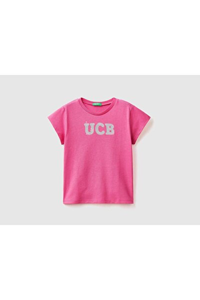 United Colors of Benetton Organic Cotton Kids' T-Shirt with Print