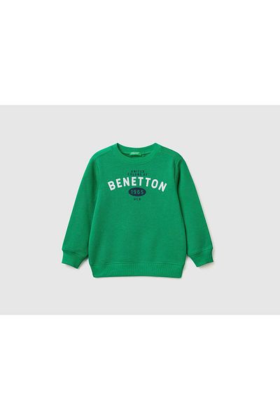 United Colors of Benetton 100% Organic Cotton Long Sleeve Shirt for Kids