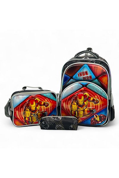 Shihon Boys School Backpack Set 3 Pieces 14 Inch