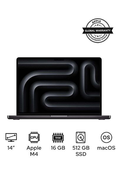 Apple MacBook Pro MW2U3 Liquid XDR Retina 14-Inch Display, M4 Chip 10-Core CPU, 10-Core GPU Processo