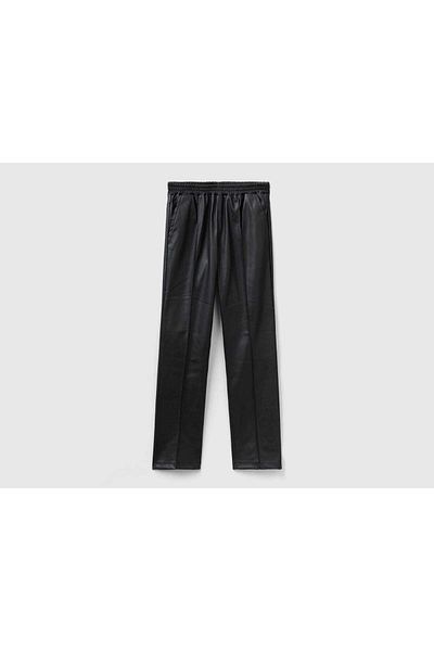 United Colors of Benetton Kids' Plain Leather Slim Pants