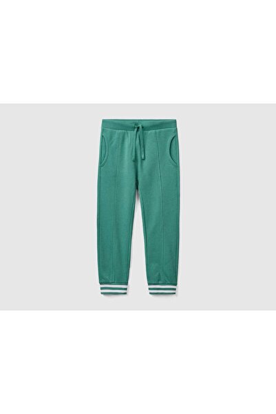 United Colors of Benetton Kids' Sweet Pants with Side Pockets and Drawstring