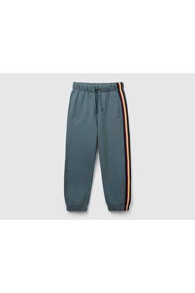 United Colors of Benetton Kids' Sweet Pants with Side Stripes