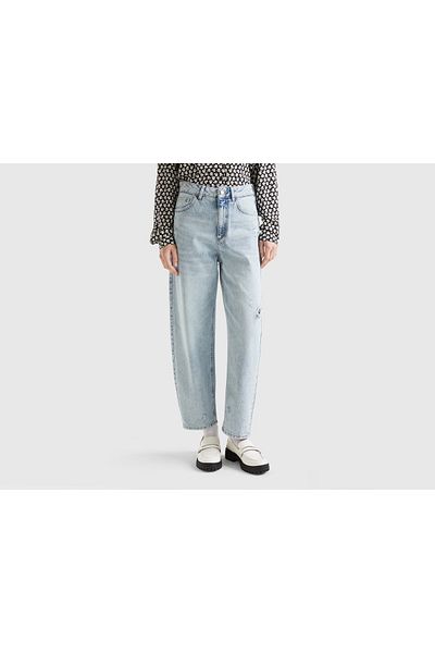 United Colors of Benetton Women's Wide-Leg Long Pants