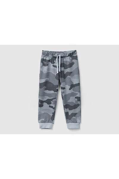 United Colors of Benetton Boys' Camouflage Jogger Pants