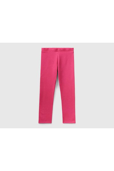 United Colors of Benetton Girls' Solid Long Leggings