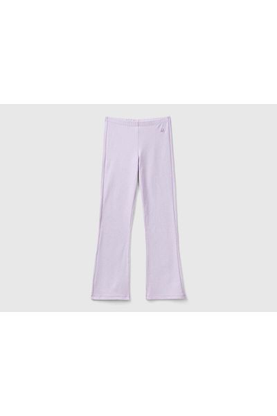 United Colors of Benetton Girls' High-Waisted Stretch Leggings