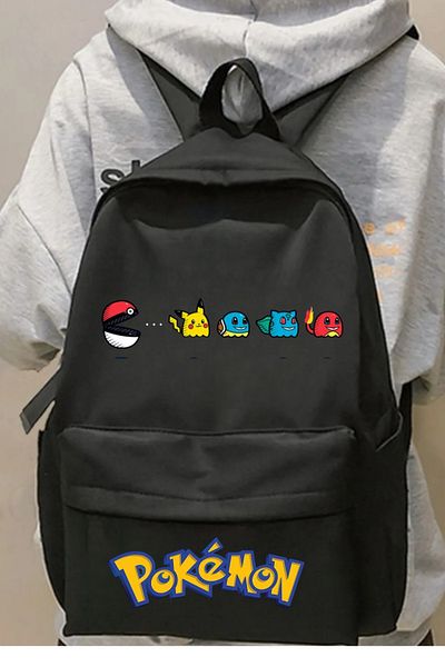 Touz Moda Pokemon Pikachu Printed School, Course, Course Backpack