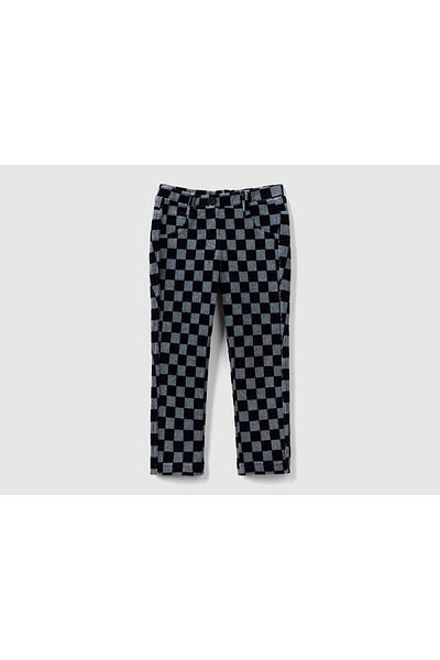 United Colors of Benetton Kids' Pink Bow Print Jeans