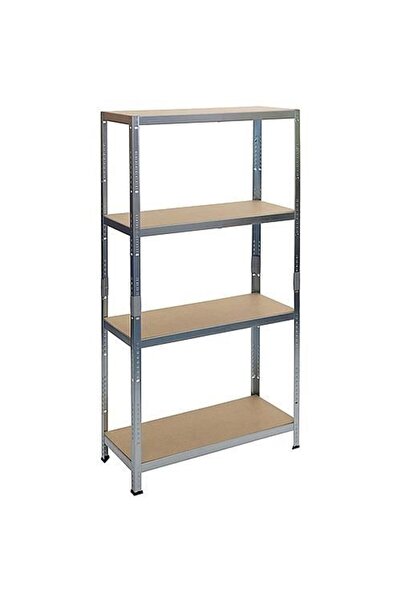 JollyMag Ράφι αποθήκευσης, μεταλλικό, 4 ράφια, 175 kg, 90x40x180 cm