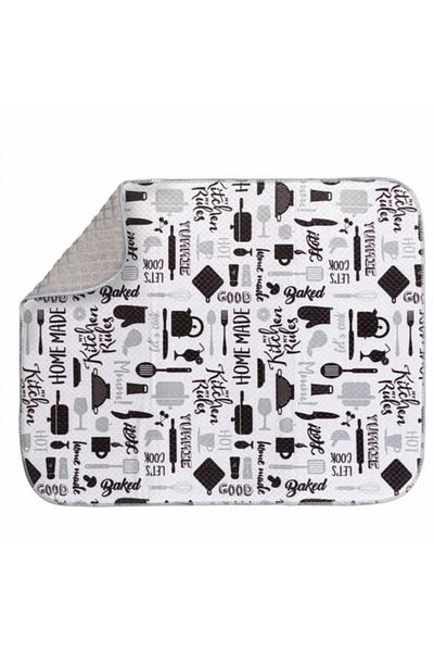 PUFO Prosop de bucătărie absorbant din material textil pentru uscarea paharelor și vaselor, 50 cm