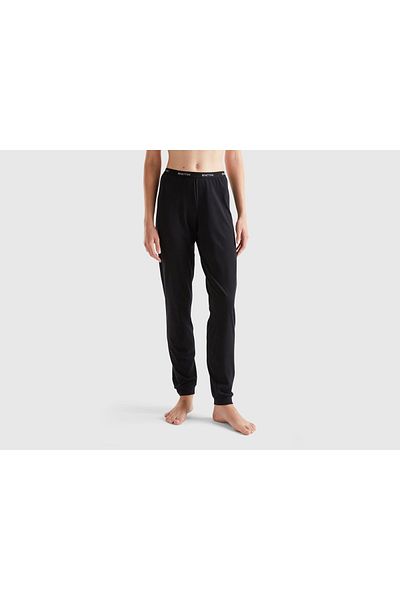 United Colors of Benetton Women's Long Pants with Rubber Logo
