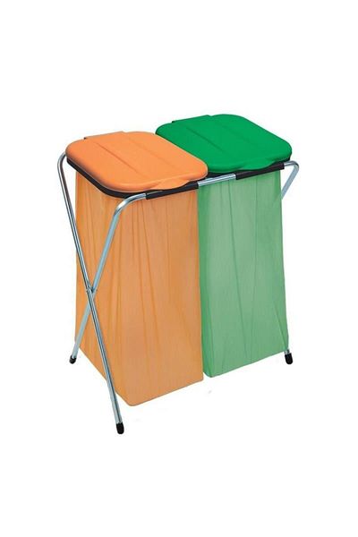 JollyMag Holder for 2 garbage bags 66x42x78 cm ECOFIX, Strend Pro