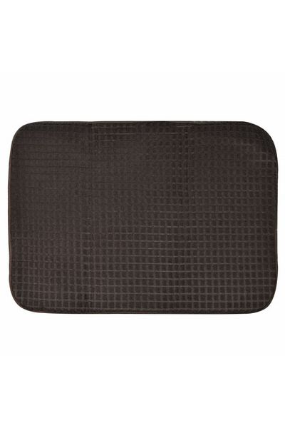 PUFO Kitchen absorbent textile kitchen towel for drying glasses and dishes, 50 cm, brown