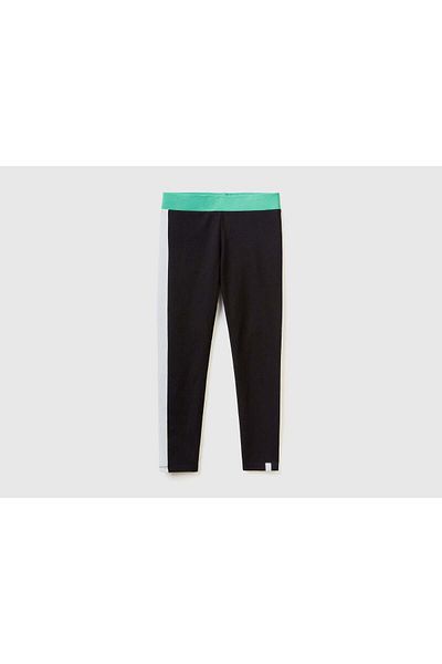 United Colors of Benetton Girls' Colorful Design Leggings