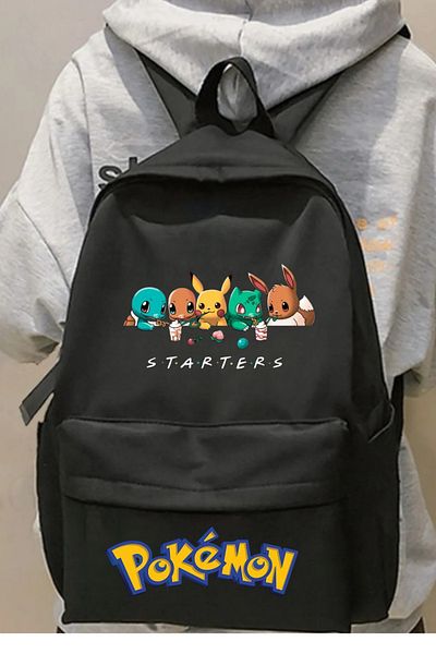Touz Moda Pokemon Pikachu Printed School, Course, Course Backpack