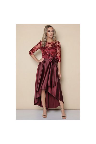 mbg Rochie Merilyn Bordo