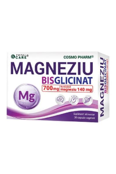 Cosmo Pharm Magneziu Bisglicinat, 30 capsule, Cosmo Pharm