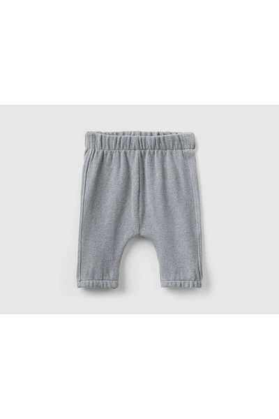 United Colors of Benetton Loose Cotton Blend Pants for Infants