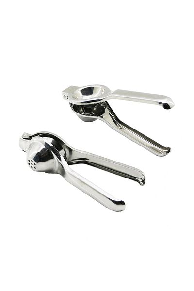 Beruflic Inox Metal Lemon Squeezer Handle Press Model 20cm