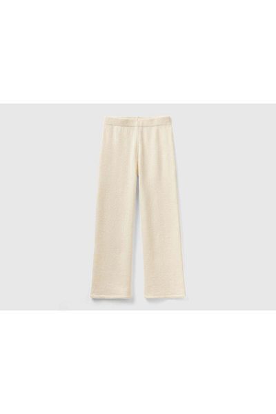 United Colors of Benetton Knit Wool Blend Pants