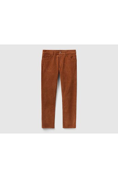 United Colors of Benetton Women's Five-Pocket Velvet Pants