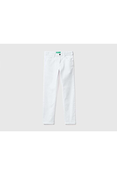 United Colors of Benetton Slim Fit Boys' Pants with Five Pockets