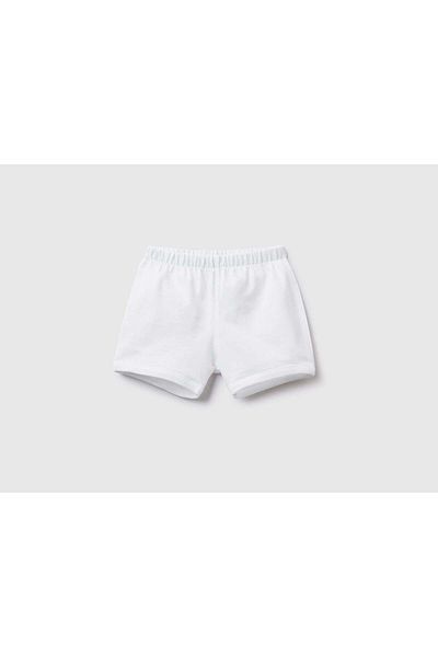 United Colors of Benetton Infant Shorts with Back Patch for Baby Boys