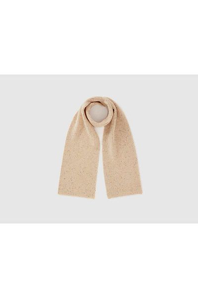 United Colors of Benetton Knitted Wool Scarf