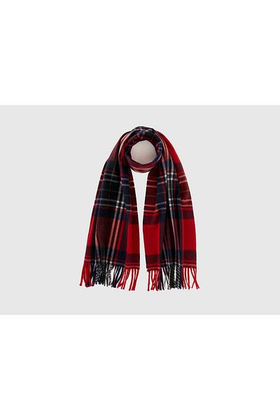 United Colors of Benetton Checked Shawl