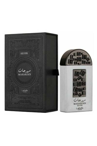 lattafa عطر برايد ماهارجان سيلفر - ١٠٠ مل | عطر زهري خشبي مسك للجنسين