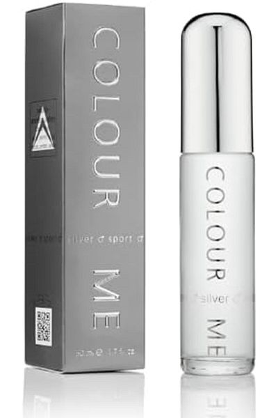 Milton Lloyd Colour Me Silver Sport - Fragrance for Men - 50ml Eau de Toilette