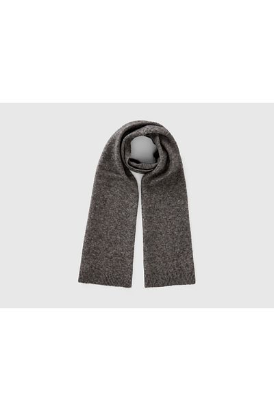 United Colors of Benetton Solid Blend Wool Scarf
