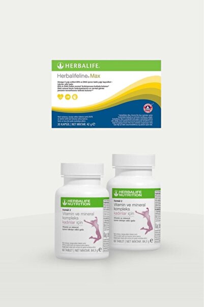 Herbalife Formül 2 Vitamin ve Mineral Kompleks Kadınlar İçin 60 Tablet(2kutu)...