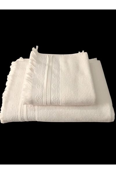 Özdilek Betty Bath Towel Set - Cream