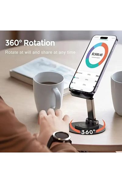 CME Innovative mobile phone holder, suitable for lazy desktop and portable mobile phone use.