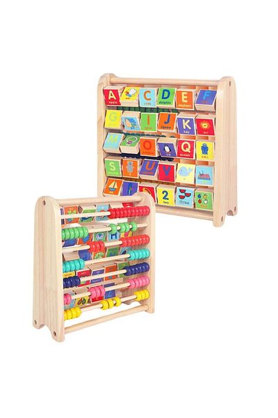 Picodino Joc educativ 2 in 1 abac si alfabetar