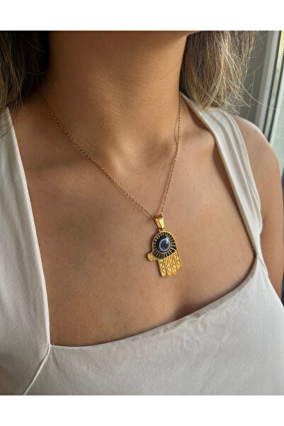 Zemora Jewelry قلادة يد فاطمة الأم