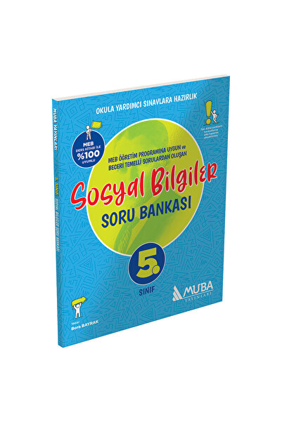 Muba Yayınları 0512 - 5. Sınıf Sosyal Bilgiler Soru Bankası