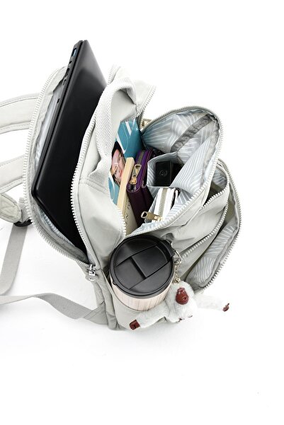 H&D COLLECTİON Унісекс Водостійка Тканина Krinkıl Багатокімнатна Середнього Розміру Сумка для Ноутбука, Шкільна та Рюкзак